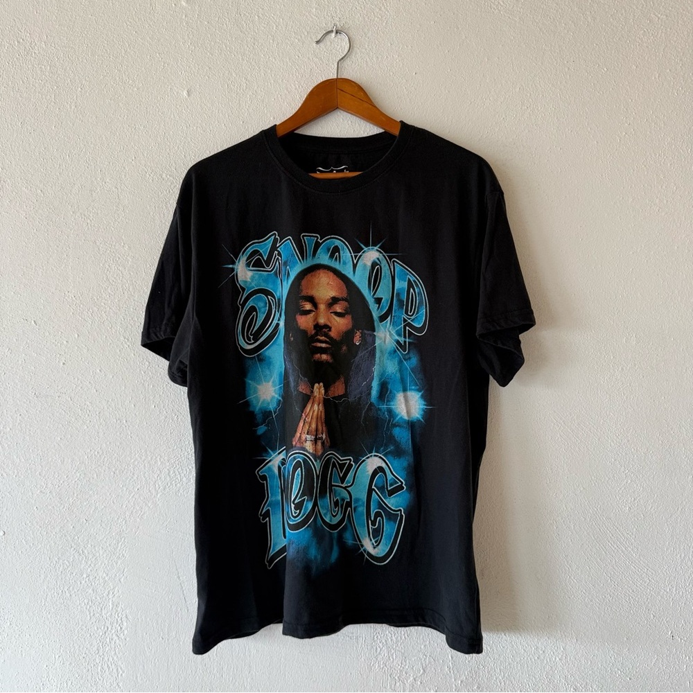Snoop Dogg 187 Prayer Graphic Tshirt Black West‎ Coast HipHop Rap XL Dogg Supply
